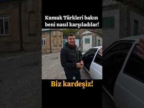 KUMUK TÜRKLERİ BAKIN BENİ NASIL KARŞILADI! DAĞISTAN'DA YAŞAYAN TÜRK HALKI!