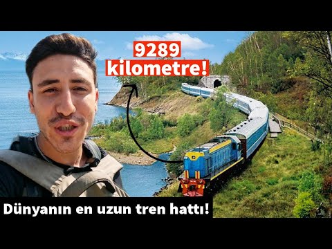 RUSYA'DA SİBİRYA TRENİ ile BİTMEK BİLMEYEN YOLCULUK! YENİ ŞEHRİME GELDİM!