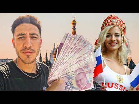 Türk Lirası ile RUSYA'YI GEZİYORUM! BURADA HER ŞEY ÇOK UCUZ!