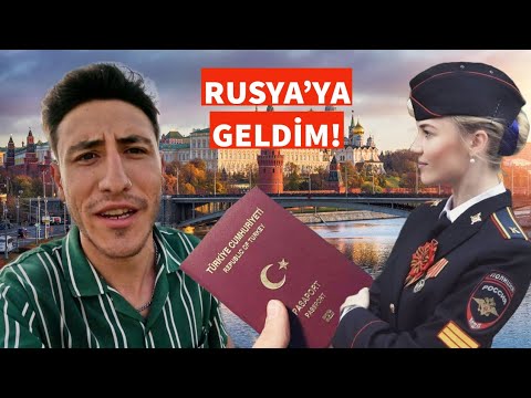 Sonunda RUSYA'YA GİDİYORUM! SAVAŞIN GÖLGESİNDE RUSYA MACERASI BAŞLIYOR!