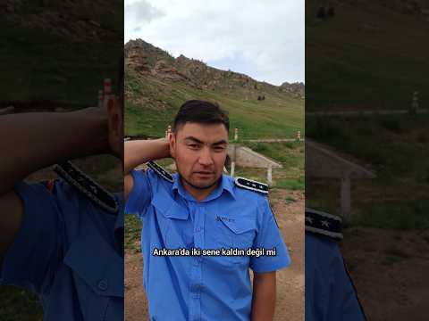 TÜRKİYE'Yİ ÇOK SEVEN MOĞOL POLİSİ İLE TÜRKÇE SOHBET!