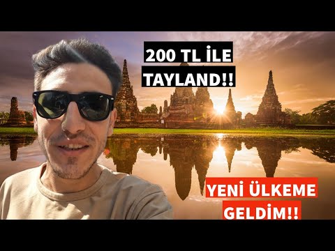 Tayland'da 200 TL İLE ÇILGIN TREN YOLCULUĞU! YENİ ÜLKEME GELDİM!