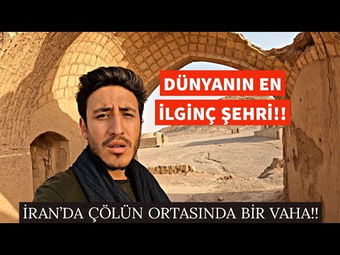 DÜNYANIN EN İLGİNÇ ŞEHRİ! İRAN'DA ÇÖLÜN ORTASINDA KURULMUŞ 5000 YILLIK ŞEHRE GELDİM!