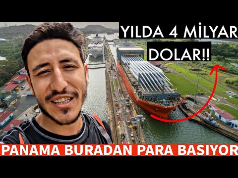 PANAMA İŞTE BÖYLE PARA BASIYOR! YILDA 4 MİLYAR DOLAR! PANAMA KANALI NASIL İNŞAA EDİLDİ?