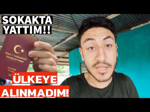 IRKÇI POLİSLER TARAFINDAN ÜLKEYE ALINMADIM! SOKAKTA YATTIM!! 27.ÜLKEMDE BAŞIMA GELENLER!