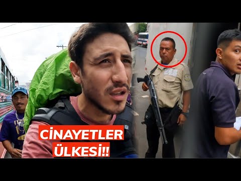 CİNAYETLER ÜLKESİ EL SALVADOR'A GİDİYORUM!! ÜLKEDE HERKES SİLAHLI!!