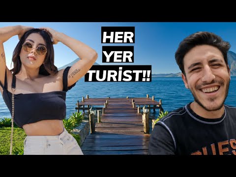 YOK ARTIK!! BURASI DA GUATEMALA! Dünyanın en güzel DAĞ GÖLÜ ve ZENGİN MAHALLESİ!