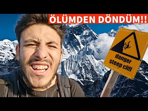 AKTİF YANARDAĞ'DA MAHSUR KALDIM! ÖLÜMDEN DÖNDÜM!!