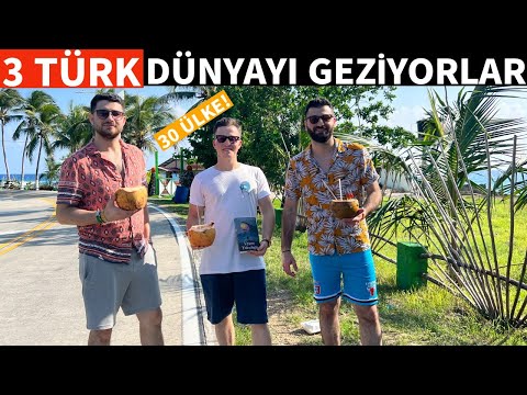 3 TÜRK DÜNYAYI GEZİYORLAR! 5 YILDA 30 ÜLKE!! İŞTE KOLOMBİYA'DA YENİ ŞEHRİM!