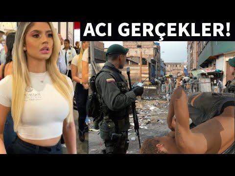 UYUŞTURUCU BAĞIMLISI EVSİZLER HER YERDE! TEHLİKELİ ÜLKE KOLOMBİYA'DA İLK GÜNÜM!!