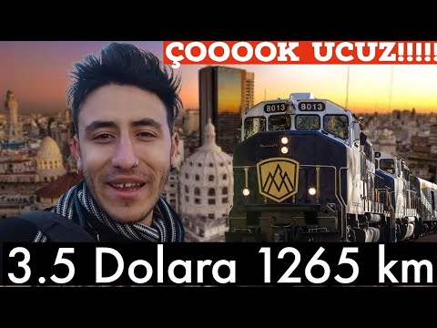 3.5 DOLARA 33 SAAT TREN YOLCULUĞU 1265 KM😱 ÇILGIN BUENOS AİRES SOKAKLARI!