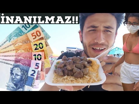 BREZİLYA İNANILMAZ SOKAK YEMEKLERİ! ENFES TATLAR