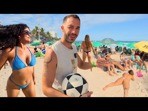 BREZİLYA SAHİLLERİNDE SIRADAN 1 GÜN 🇧🇷