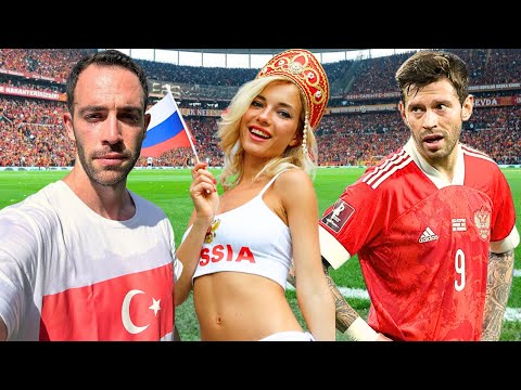 TÜRKLER RUSLARA KARŞI! Önce Terledik Sonra RUS HAMAMINA Gittik