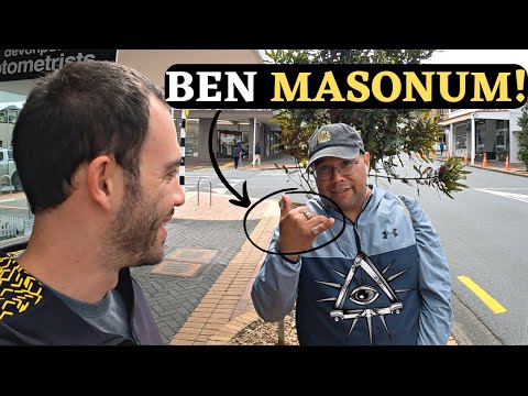 YENİ ZELANDALI MASON Adam Beni YOLDAN ÇEVİRDİ! - Auckland Şehri 🇳🇿
