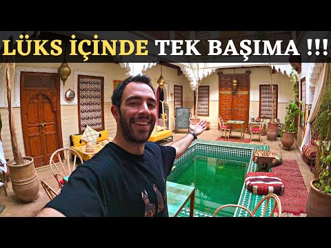 MİLYON DOLARLIK Zengin FAS EVİ Bana Kaldı! MARAKEŞ 🇲🇦