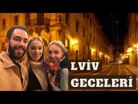 UKRAYNA GECE HAYATI - Lviv 🇺🇦
