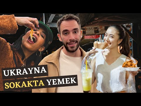 UKRAYNA SOKAK YEMEKLERİ - Kiev Ucuz Değil! 🇺🇦