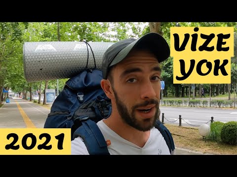 SIRBİSTAN KARADAĞ SINIR GEÇİYORUM - Podgorica Şehrine Geldim