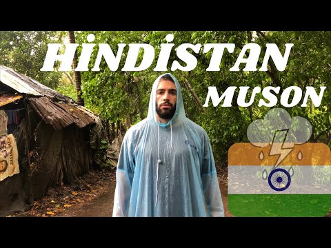 Hindistan'da MUSON ve BİTMEYEN YAĞMURLAR!  GOA'da hayat durdu.