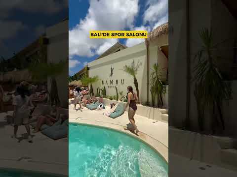 Bali'de Sıradan Bir Spor Salonu!