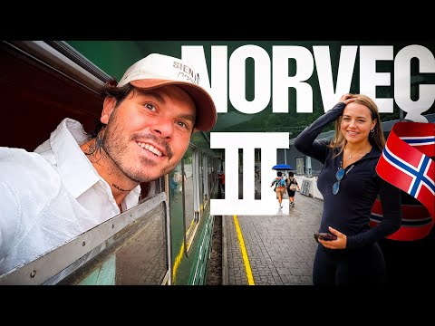 BU KADARINI BEKLEMİYORDUM! DÜNYANIN EN GÜZEL TRENİ! - Flåm Treni ve Bergen