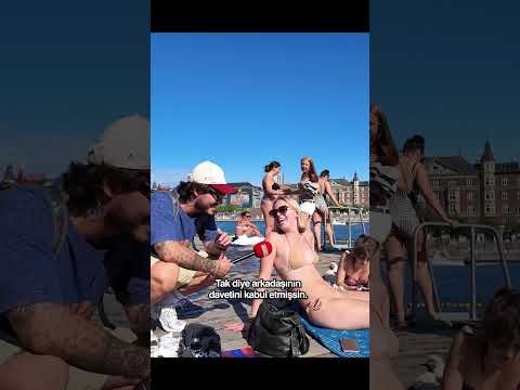 Amerikalı Kadın Tek Telefonla Danimarka’da !