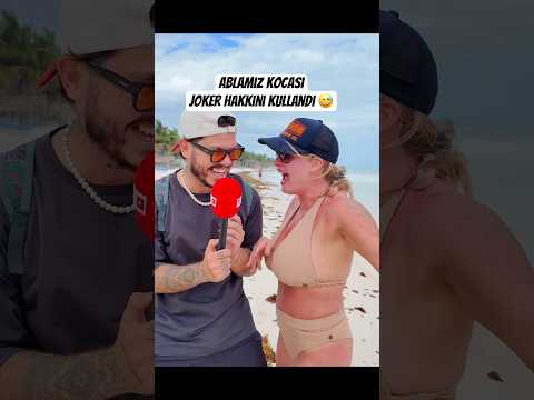 Ablamız Kocası Joker Hakkını Kullandı !