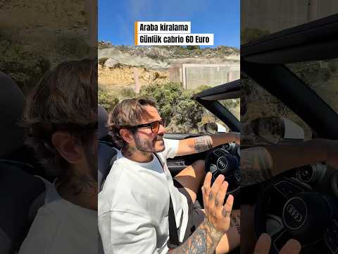 Bu Ülke’de Üstü Açık Audi Kiralama 60 EURO !