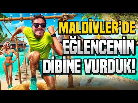 Maldivler’de Eğlencenin Dibine Vurduk !
