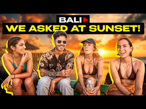 Bali’de Gün Batımında Sorduk ! #reklam
