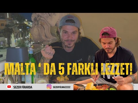 Malta'da 5 farklı lezzet! #reklam