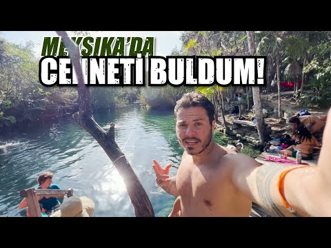 Meksika’da Cenneti Buldum 🇲🇽 Tulum Cenoteleri #reklam
