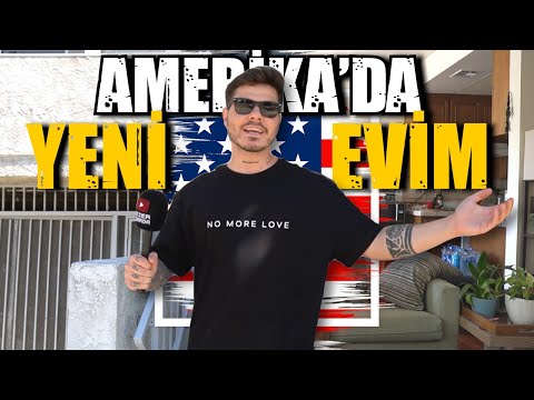 AMERİKA'YA TAŞINDIM ! - AMERİKADA YENİ EVİM ! #reklam