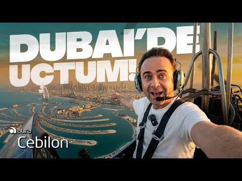 Dubai’de Uçtum - Hayatımda İlk Kez Bu UÇAN Araca Bindim !!!