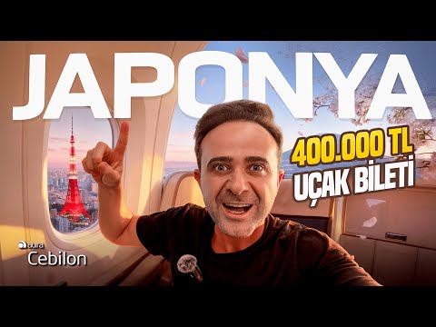 400.000 TL Olan Fantastik Business Uçak Bileti - Japonya'ya Gidiyorum !!!