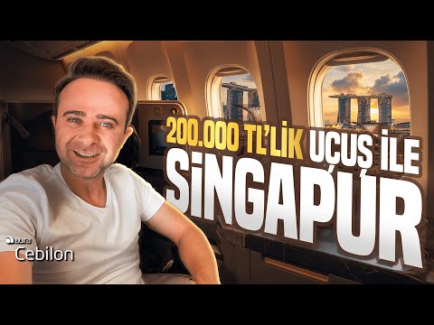 200.000 TL BUSINESS Uçak Bileti - Singapur’a Gidiyorum