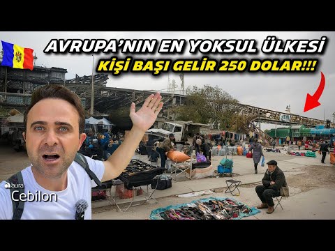 Türk Görmediğim Ülke MOLDOVA - KİŞİ BAŞI GELİR 3.000 DOLAR !!!