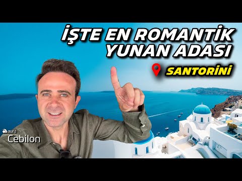 Bu YUNAN ADASINA Hayran Olacaksınız - Rüya Gibi Santorini Adasına Geldim !