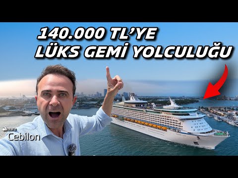 140.000 TL olan 15 KATLI LÜKS GEMİ ile Akdeniz TURU Başlıyor !!!
