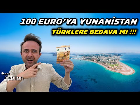 100 Euroyla Yunanistan'da 1 Gün - TÜRKLER Rodos Adasına GİTMELİ Mİ ???