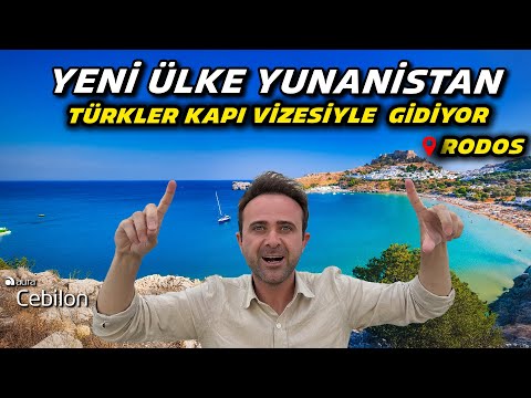 Yeni Ülke Yunanistan’a Geldim - İşte Rodos’daki İlk Günüm