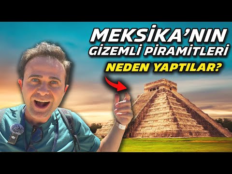 İşte Mayaların Kutsal Piramitleri - Meksika'daki GİZEMLİ Tapınaklara Gittim !!!
