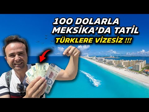 Meksika'da 100 Dolar ile Nasıl Gezersiniz -  İşte Çılgın Playa Del Carmen Tatili !!!