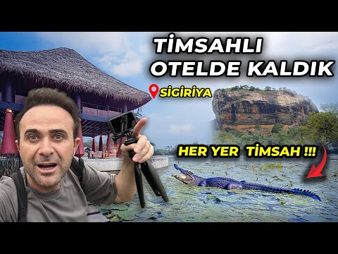 Timsahlı Otelde Kaldık - Sri Lanka'nın En Ünlü Yeri Sigiriya Gezisi