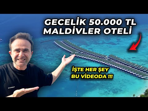 Maldivler'de Gecelik 50.000 TL BALAYI Otelinde Kaldım - İZLEMEDEN Plan Yapmayın!!!