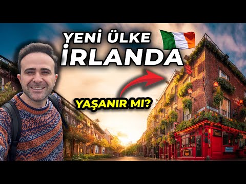 Yeni Ülke İRLANDA'ya Geldim - İşte Başıma Gelenler ve Gerçek Dublin Gözlemlerim !!!