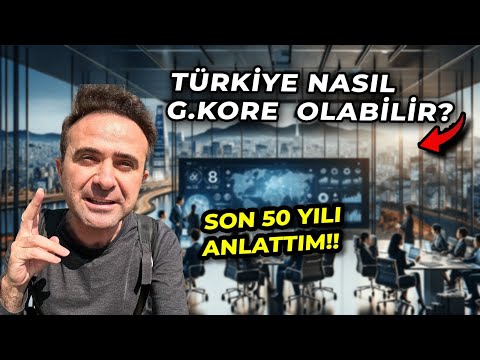 GÜNEY KORE nasıl Başardı - Kişi Başı Gelir 30.000 DOLAR nasıl oldu ?