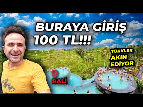 100 TL'Ye Böyle Mutlu Olunuyor - İşte Bali'nin GERÇEKLERİ ! (HER YERDE TÜRKLER VAR)