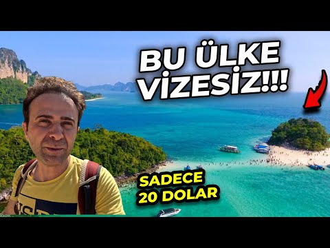 20 Dolara Gittiğim Şu Adalara Bakın - Tayland'ın Maldivler'ine Hayran Oldum !